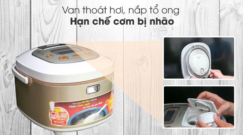 Nồi cơm điện tử Sharp 1.8 lít KS-TH18  Hàng Chính Hãng trưng bày- Bảo Hành 12 tháng