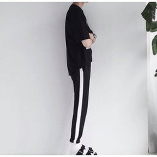 Quần jogger 1 sọc không bo