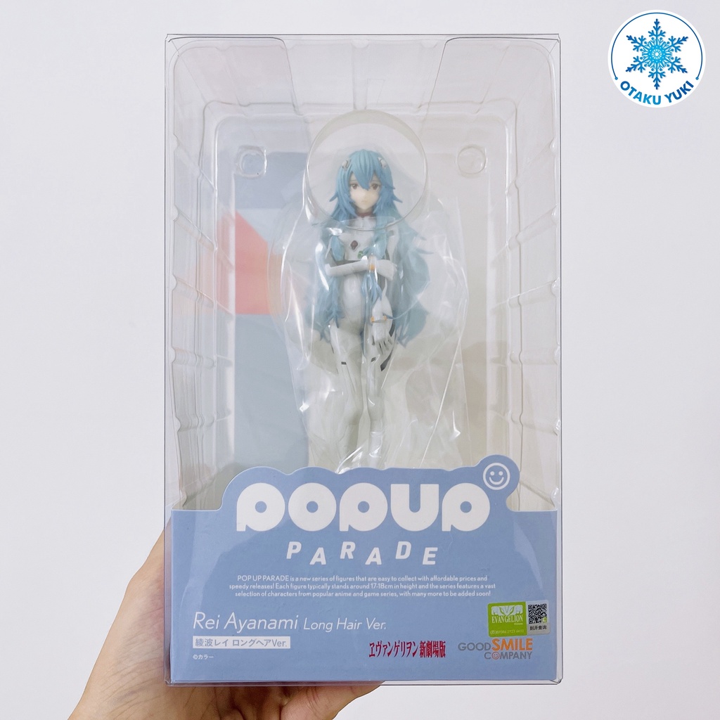 Mô Hình Rei Ayanami: Long Hair Ver. POP UP PARADE