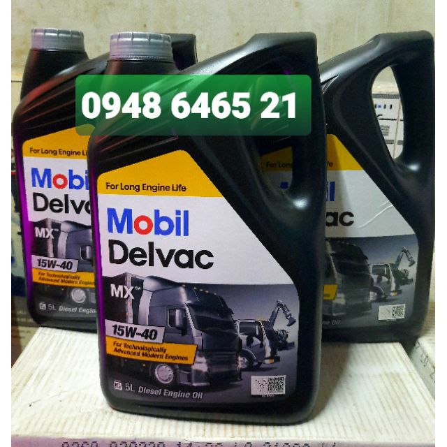 Dầu động cơ Mobil Delvac MX. 5L 🇸🇬