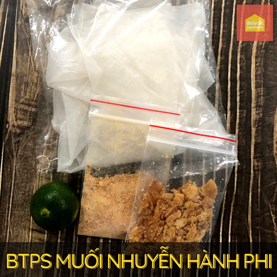 [Mã GROSALEHOT giảm 8% đơn 250K] 10 Bánh tráng muối nhuyễn tắc hành phi PHƠI SƯƠNG (bánh dẻo đặc biệt)