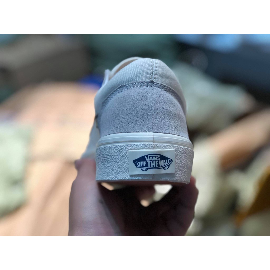 &gt;ẢNH THẬT-HÀNG THẬT&lt; Giày sneaker V Style 36 Marshmallow kẻ  (màu đỏ và xanh) than nam nữ