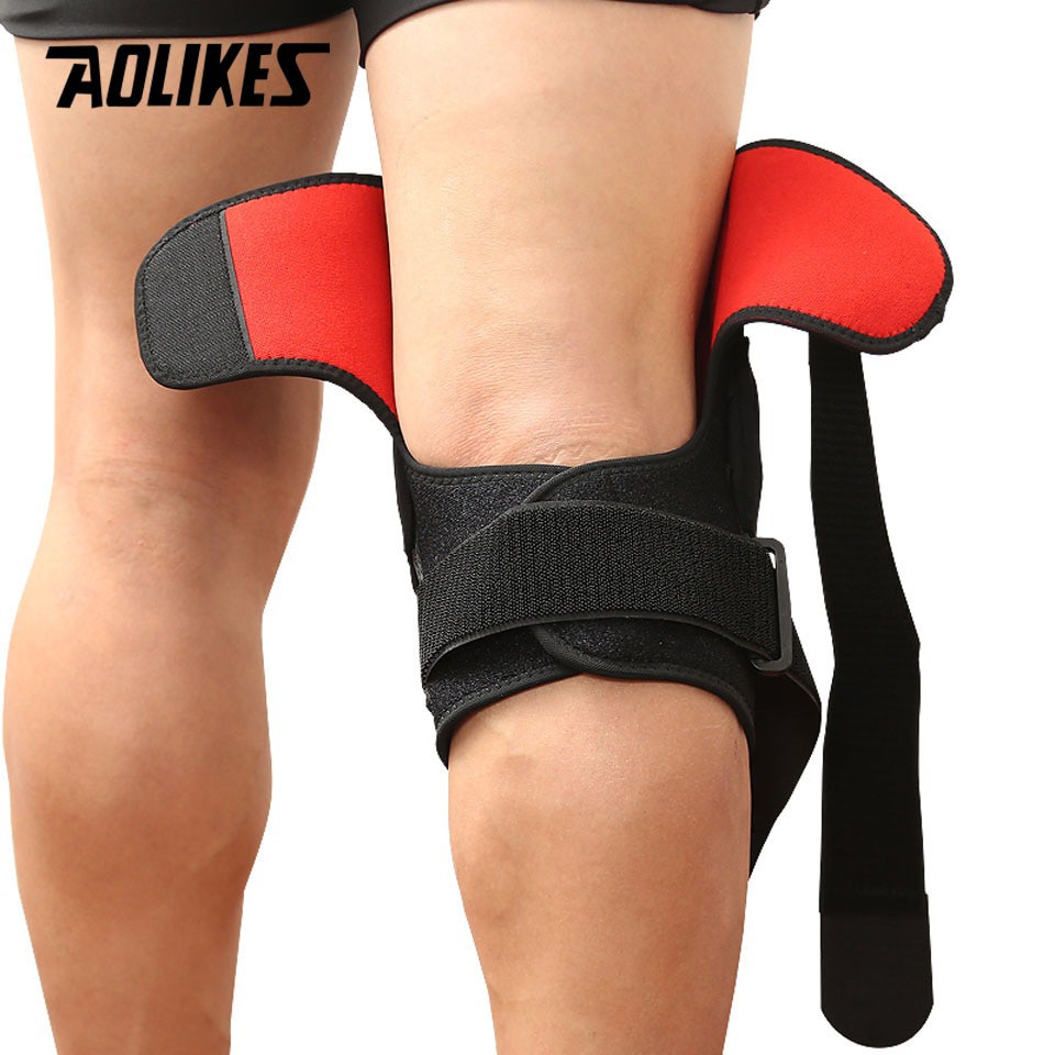 Bộ 2 đai trợ lực khớp gối AOLIKES A-7907 sử dụng thanh hợp kim nhôm cao cấp sport knee protector