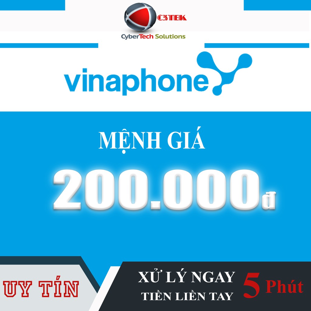 Thẻ Nạp Vina 200k - Shop C3TEK