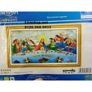 Tranh thêu BỮA TIỆC LY X8176 (83x46cm)