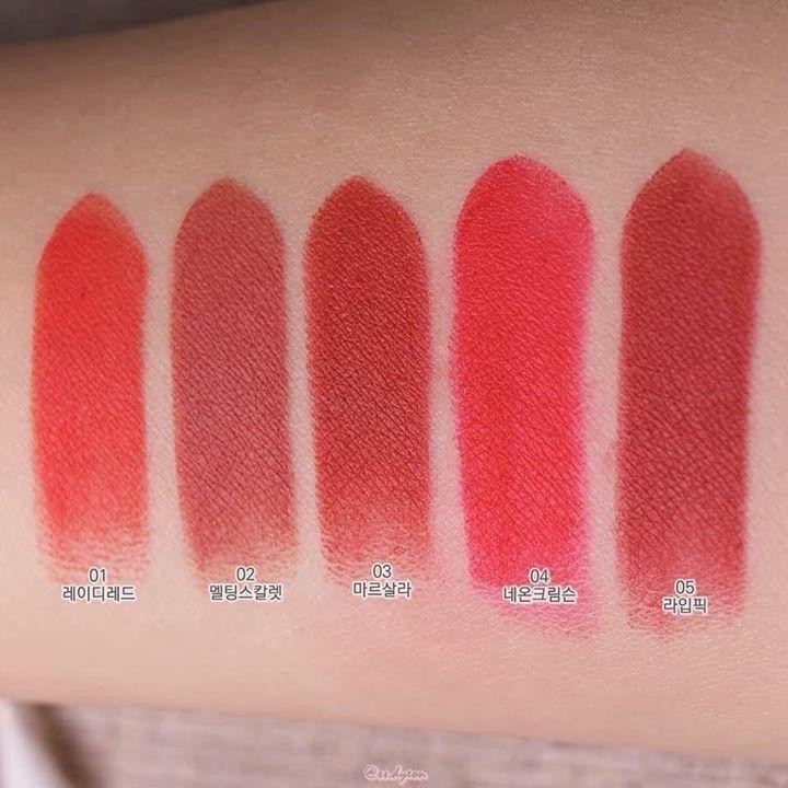 Son Thỏi Vỏ Đỏ Sang Chảnh ChouChou Signature Premier Matt Rouge Red Edition