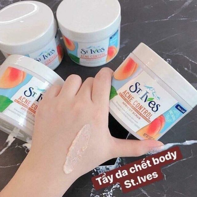 Tẩy da chết body St.ives