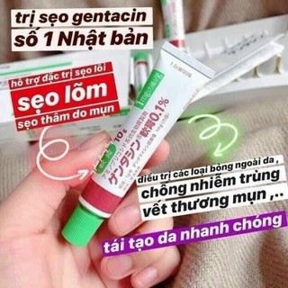Kem sẹo Gentacin 10g Nhật Bản