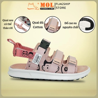 Sandal Vento Nữ 3 Quai Ngang Quai Hậu Tháo Rời Êm Nhẹ Bền Phù Hợp Đi Học Đi Làm Đi Du Lịch Màu Hồng Nhạt Mã NB80