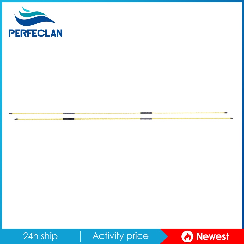 Set 2 Gậy Đánh Golf Luyện Tập Màu Đỏ