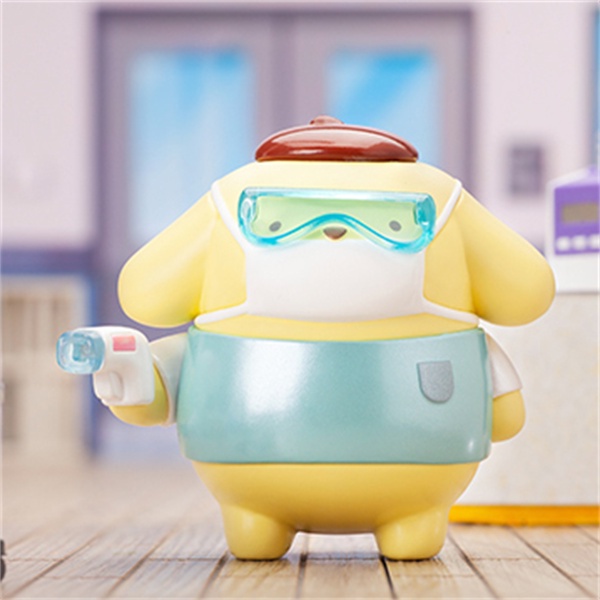 ★Hgtoys★Mô Hình Búp Bê Toptoy Sanrio Làm Việc Ngày Bí Ẩn Trang Trí