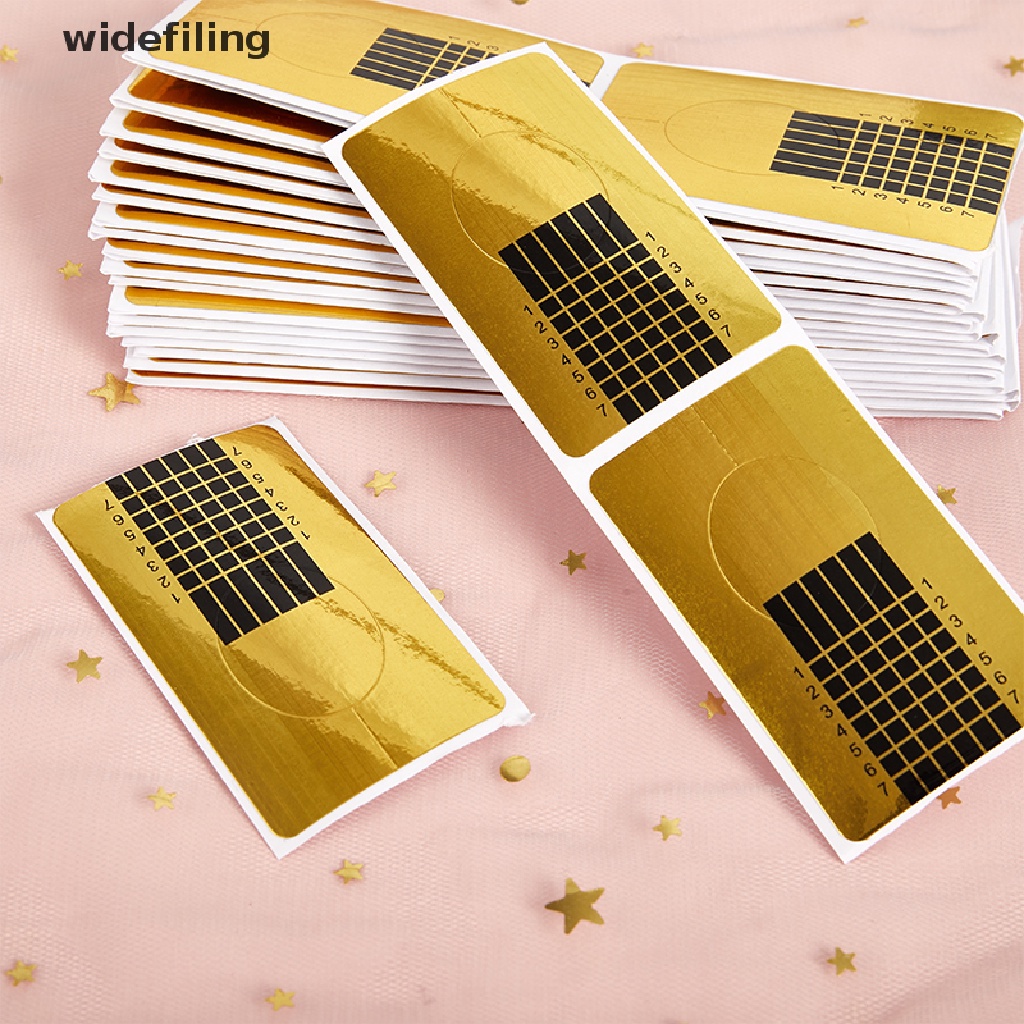 Set 100 miếng dán hỗ trợ nối dài móng tay tiện dụng<br>