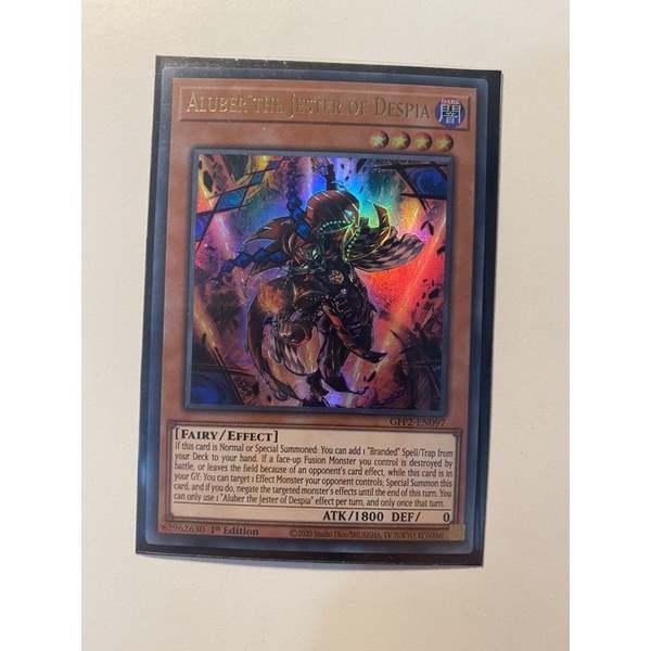 Thẻ Bài Yugioh Monster Aluber the Jester of Despia - GFP2-EN097 - Ultra Rare