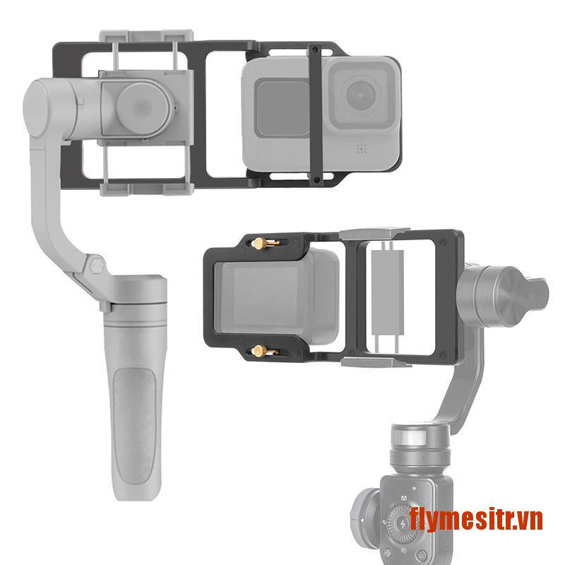 FLYME Action Camera Switch Adapter Handheld Gimbal Mount for Gopro Hero 9 8 Osmo