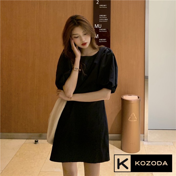 Đầm ulzzang Váy Dự Tiệc dạ hội hàng thiết kế dài công chúa có lớp lót vải voan xòe xếp ly đẹp Kozoda M5