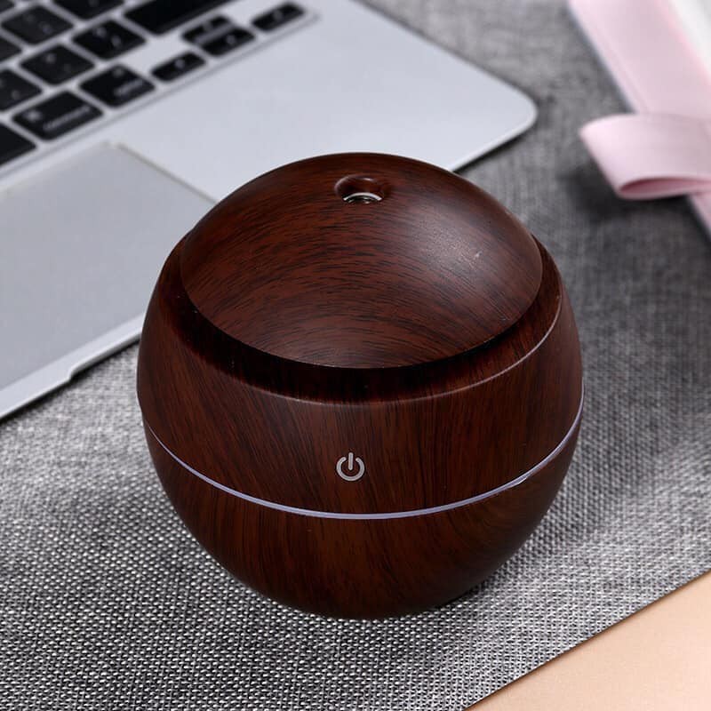 [Video] MÁY XÔNG TINH DẦU VÂN GỖ, máy khuếch tán thiết kế sang trọng, khử mùi, thư giãn giảm stress aroma diffuser