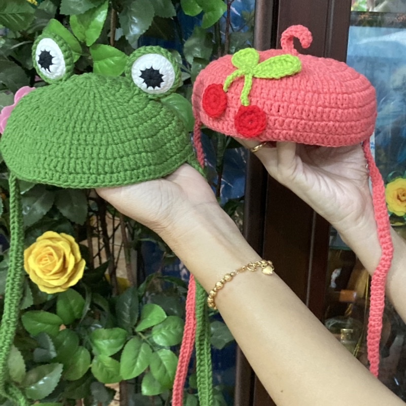 Mũ len dành cho em bé đáng yêu