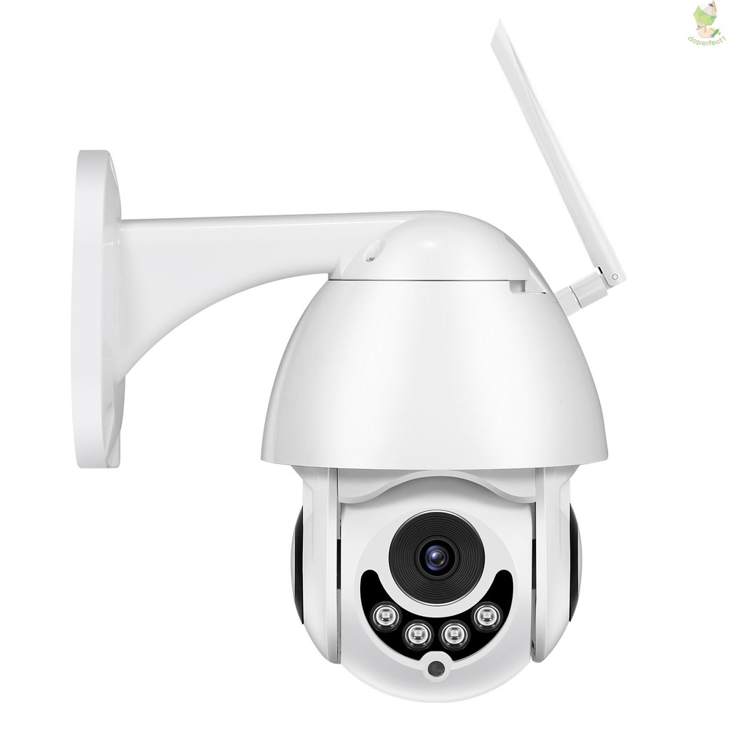 Toàn Bộ Camera An Ninh Không Dây Hd 1080p 2mp Chống Thấm Nước Ptz Với Chế Độ Nhìn Đêm Và Điều Khiển Từ Xa