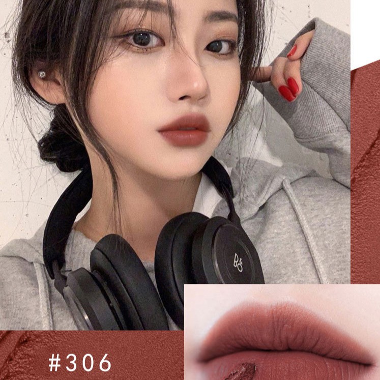 💋Son kem lì Dashia Bộ 5 son kem lì thiết kế vỏ in hình cô gái phong cách retro | BigBuy360 - bigbuy360.vn