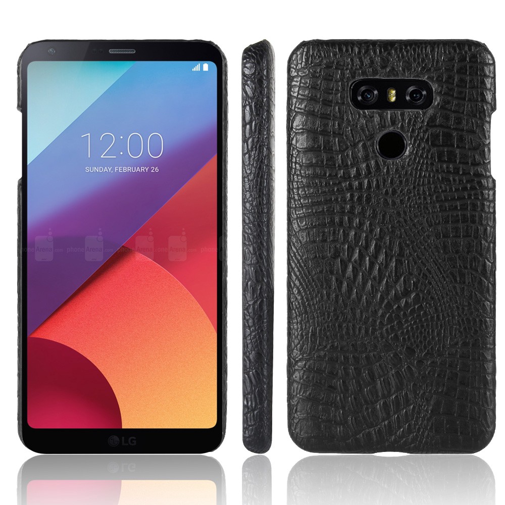 Ốp điện thoại thiết kế vân da cá sấu nhiều màu lựa chọn cho LG G6