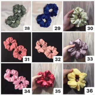 Combo 10 Đồ Cột Tóc Scrunchies