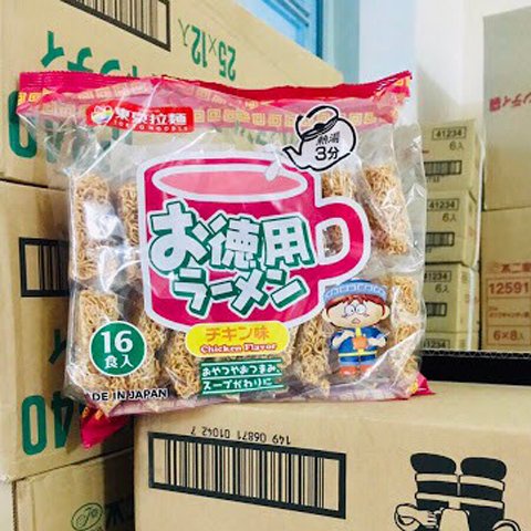 🍜🍜Mỳ Snack Gà  Trứng 16 Gói Tokyo Noodle. HSD 7/2022🍜🍜