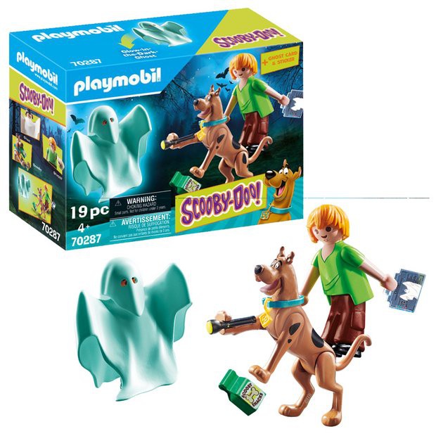 [Mã LT50 giảm 50k đơn 250k] Đồ chơi nhập vai Playmobil SCOOBY-DOO! Scooby &amp; Shaggy và hồn ma bí ẩn