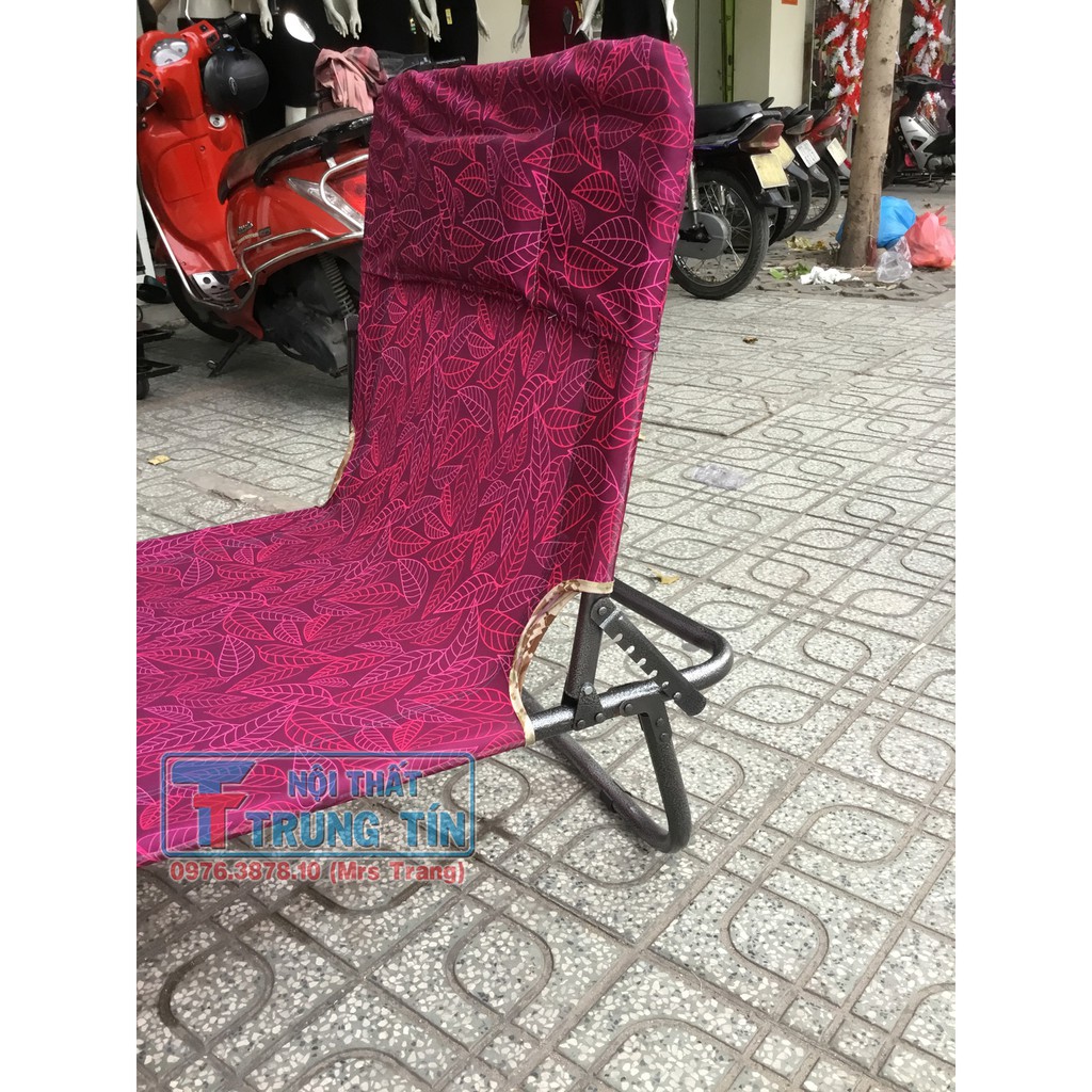 giường xếp cao cấp, 2 in 1 nằm ngồi( ko lựa màu khách nhé) | BigBuy360 - bigbuy360.vn