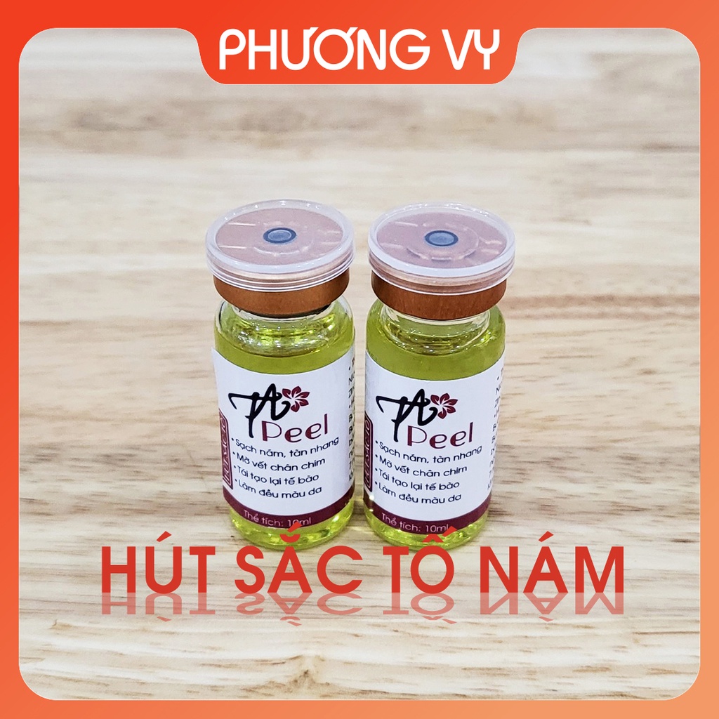 [NGUYÊN LIỆU SPA] 10ml HÚT SẮC TỐ VÀNG, nước đi nám, tẩy nám, làm trắng da, căng mịn sáng bóng, mỹ phẩm peel da.