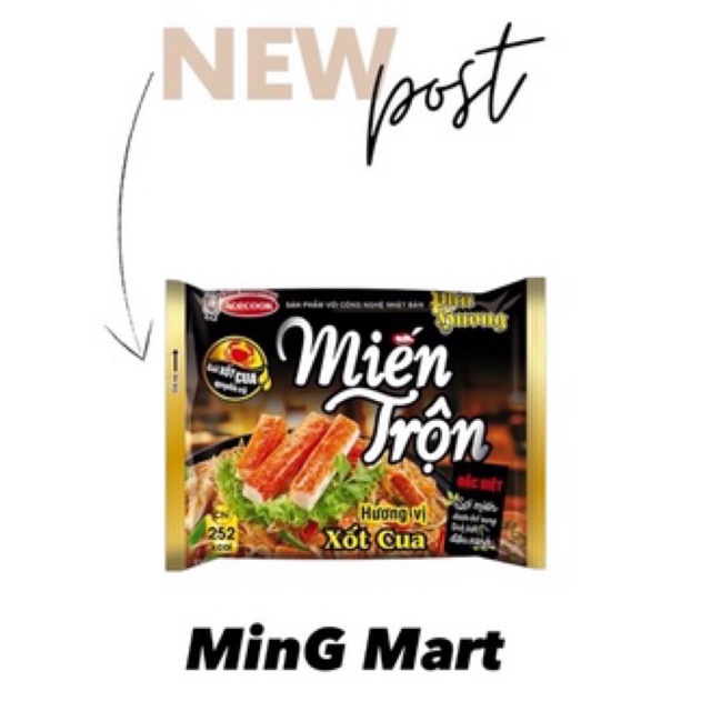 Thùng miến trộn Xốt Cua Phú Hương Acecook 24 Gói