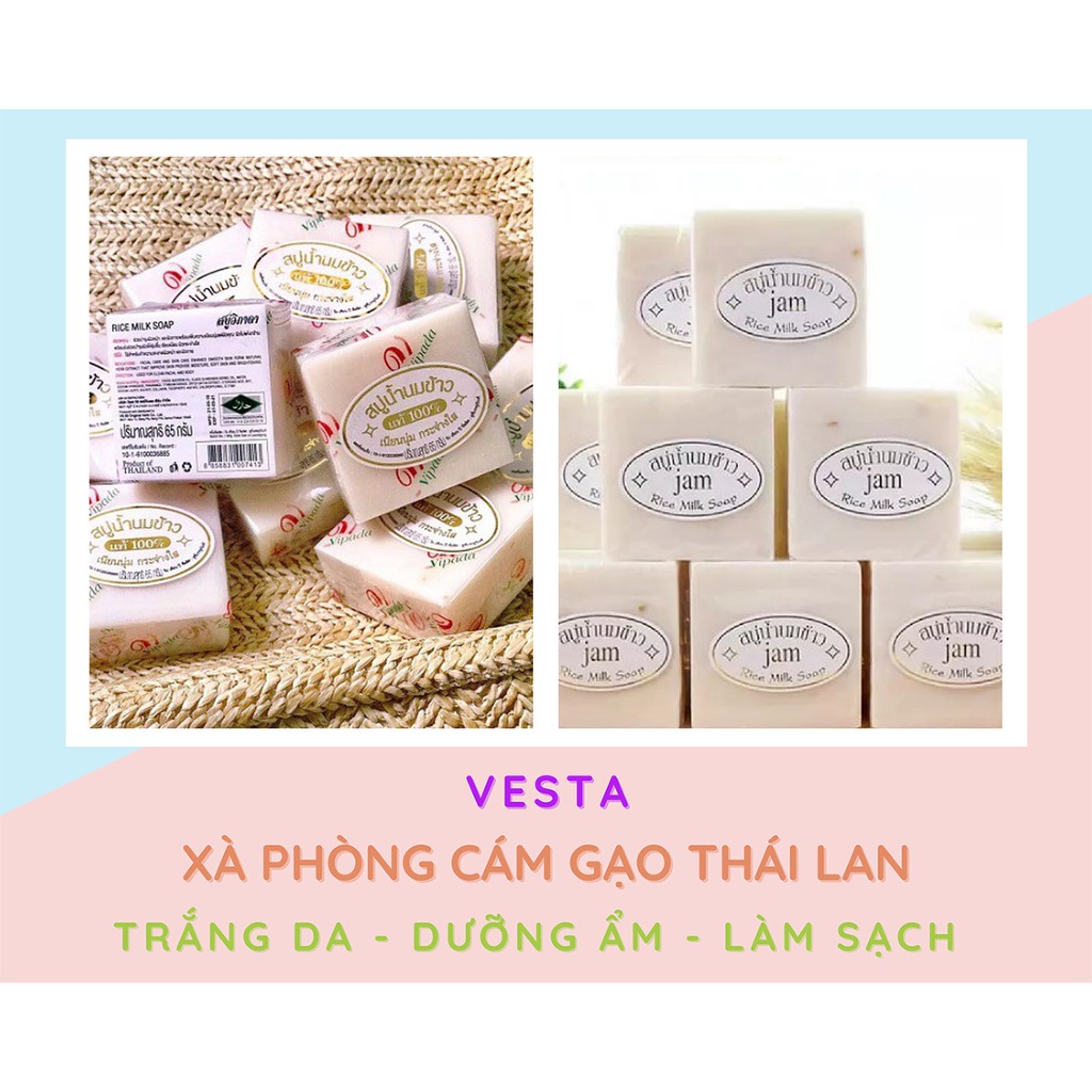 Xà Phòng Cám Gạo 🌾𝑭𝒓𝒆𝒆𝒔𝒉𝒊𝒑🌾 Xà Bông Trắng Da Thái Lan | BigBuy360 - bigbuy360.vn