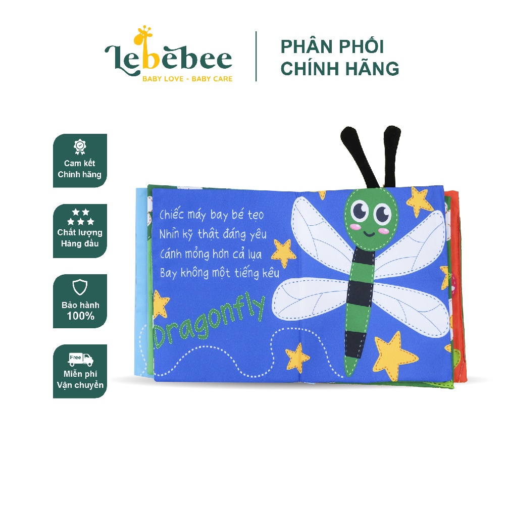 Đồ chơi sách vải giúp bé phát triển trí não