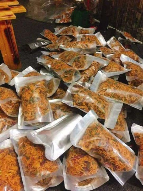 100gr Khô gà lá chanh loại ngon