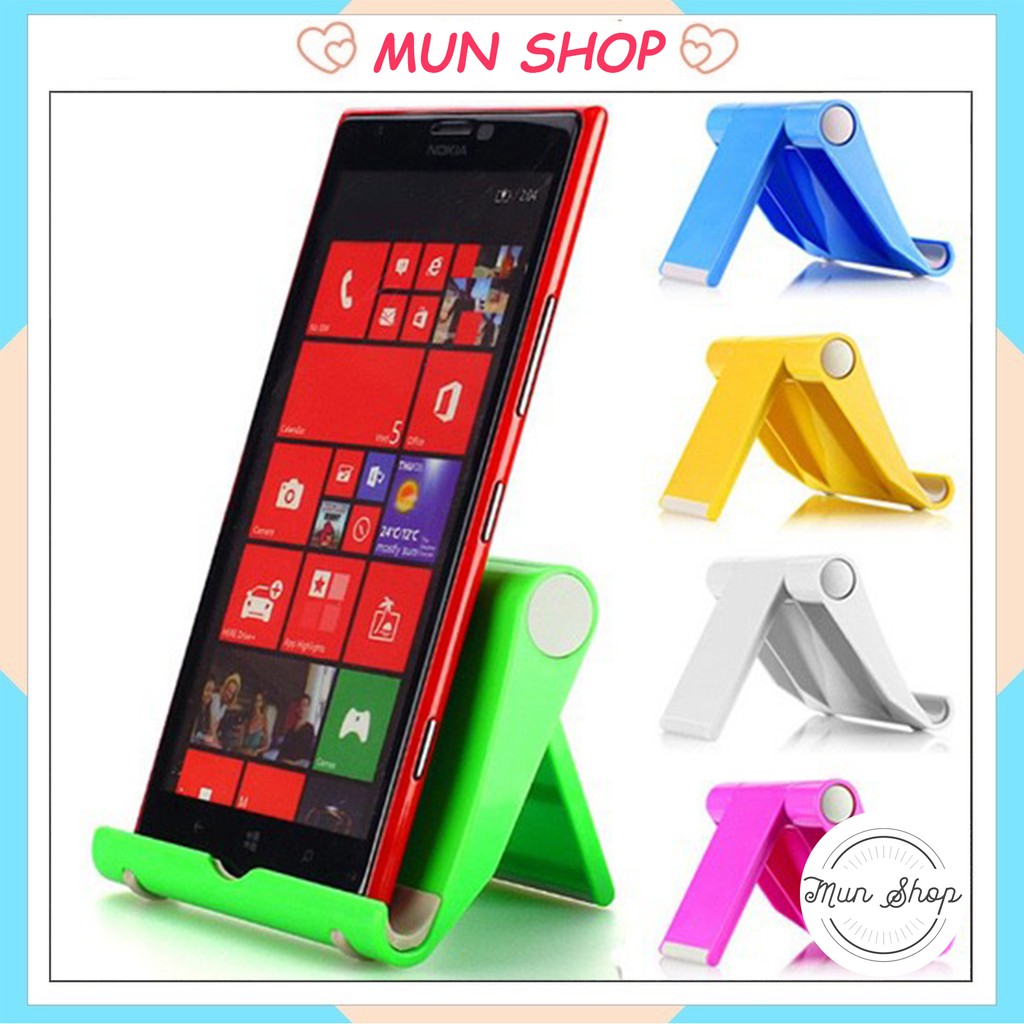 Giá Kệ Đỡ Điện Thoại - Ipad có thể tự điều chỉnh nhiều góc độ, nhỏ gọn tiện lợi khi sử dụng/Max