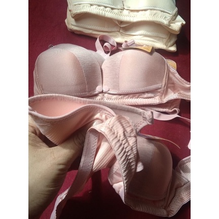 [bán chạy] Áo lót ngực bầu thông hơi cho con bú cài cúc ngang tiện lợi chống chảy xệ hàng loại 1