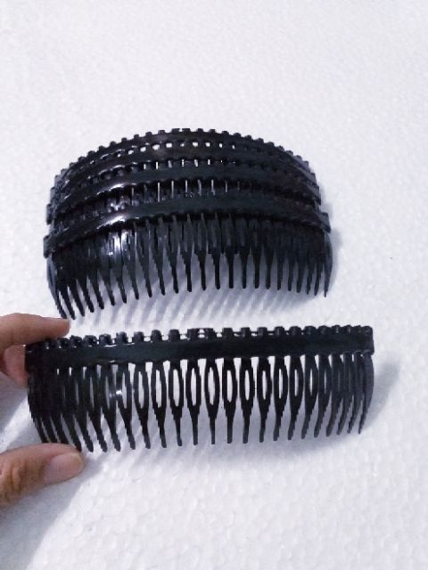 Lược cài tóc mái trơn nhựa mềm (15cm)