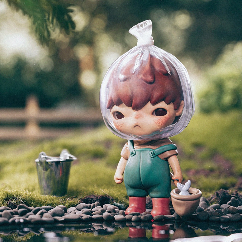 POP MART Mô Hình Nhân Vật Hirono Little Mischief Series Ngẫu Nhiên