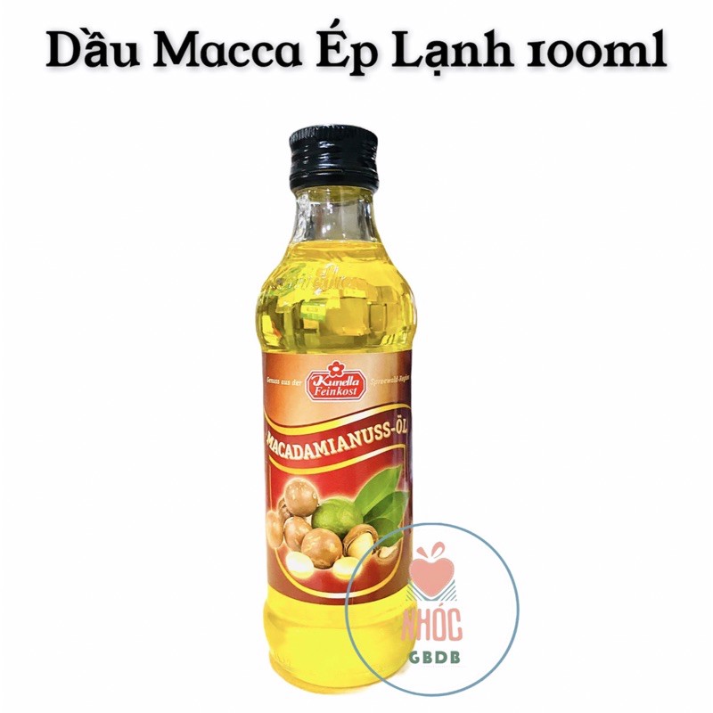 Dầu macca nguyên chất ép lạnh Kunella 100ml/250 (Đức)