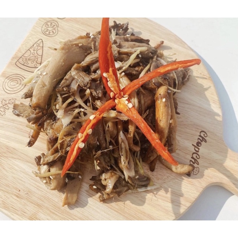 1KG NẤM BÀO NGƯ XÁM KHÔ  HSD 6 THÁNG