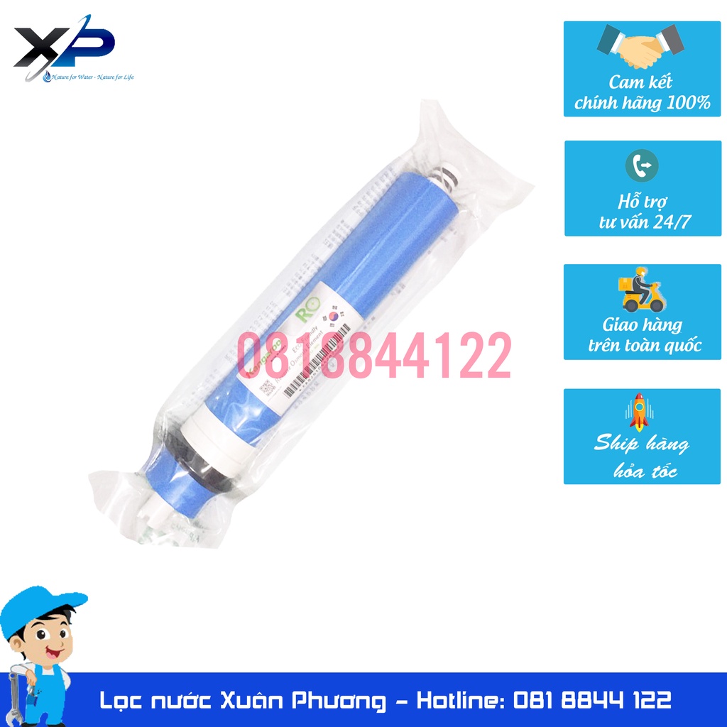 Lõi lọc nước Kangaroo số 4–Màng RO Kangaroo đóng vai trò cực kỳ quan trọng, có khả năng loại bỏ các vị khuẩn
