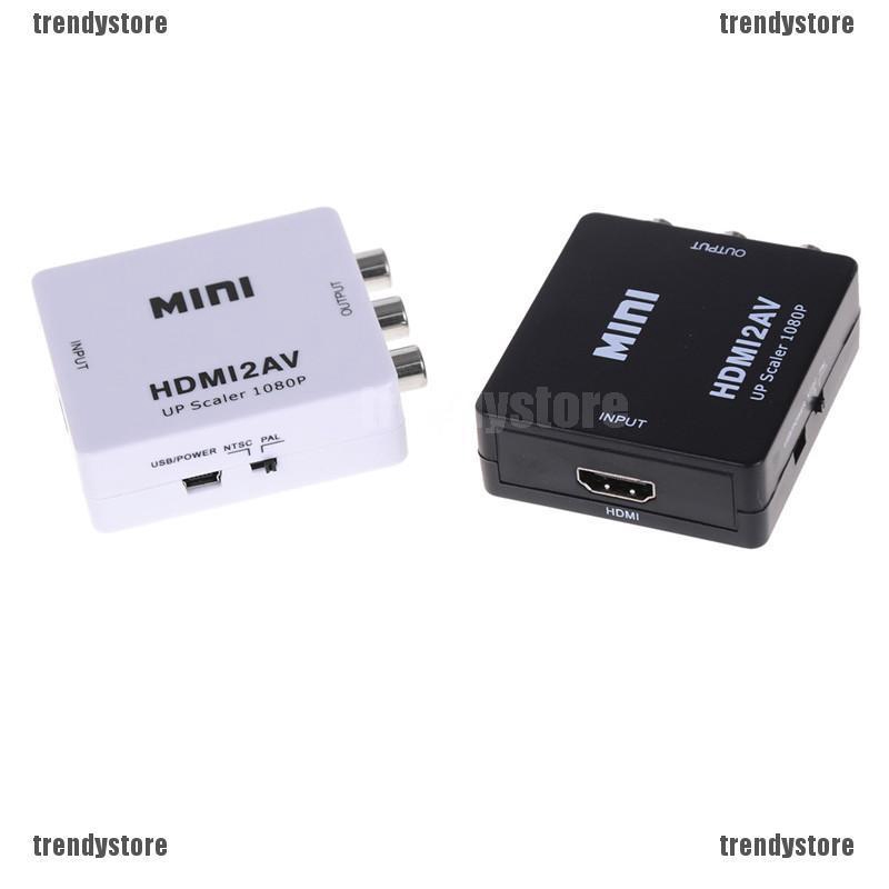 Bộ ChuyểN ĐổI Âm Thanh / Video Mini HDMI2AV Sang AV RCA CVBS 1080P
