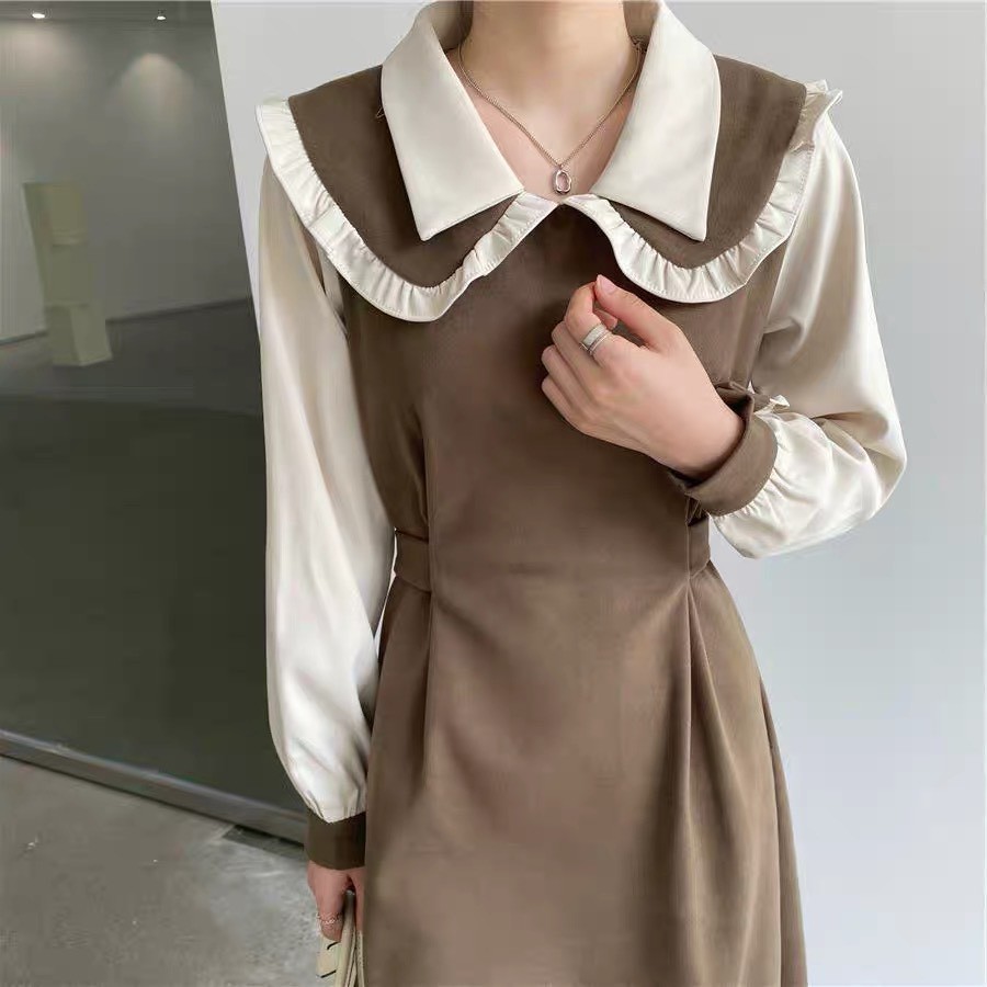 Váy dài VINTAGE 🔥FREESHIP🔥Đầm Nhung dáng xòe - HÀNG Hàn Quốc | BigBuy360 - bigbuy360.vn