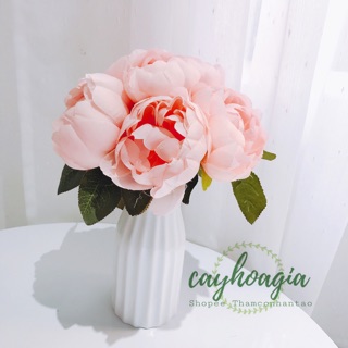 Bình cắm hoa bằng sứ cao cấp (không kèm hoa)