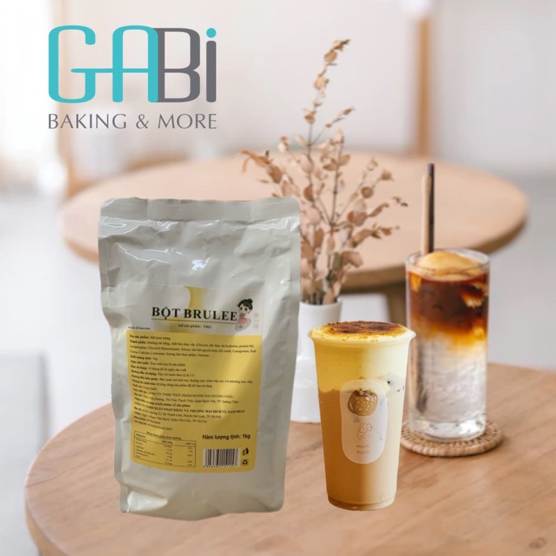 Bột kem trứng cháy cô gái 100g-500g