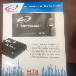 BỘ CHUYỂN TÍN HIỆU ÂM THANH OPTICAL NETBOX HT8