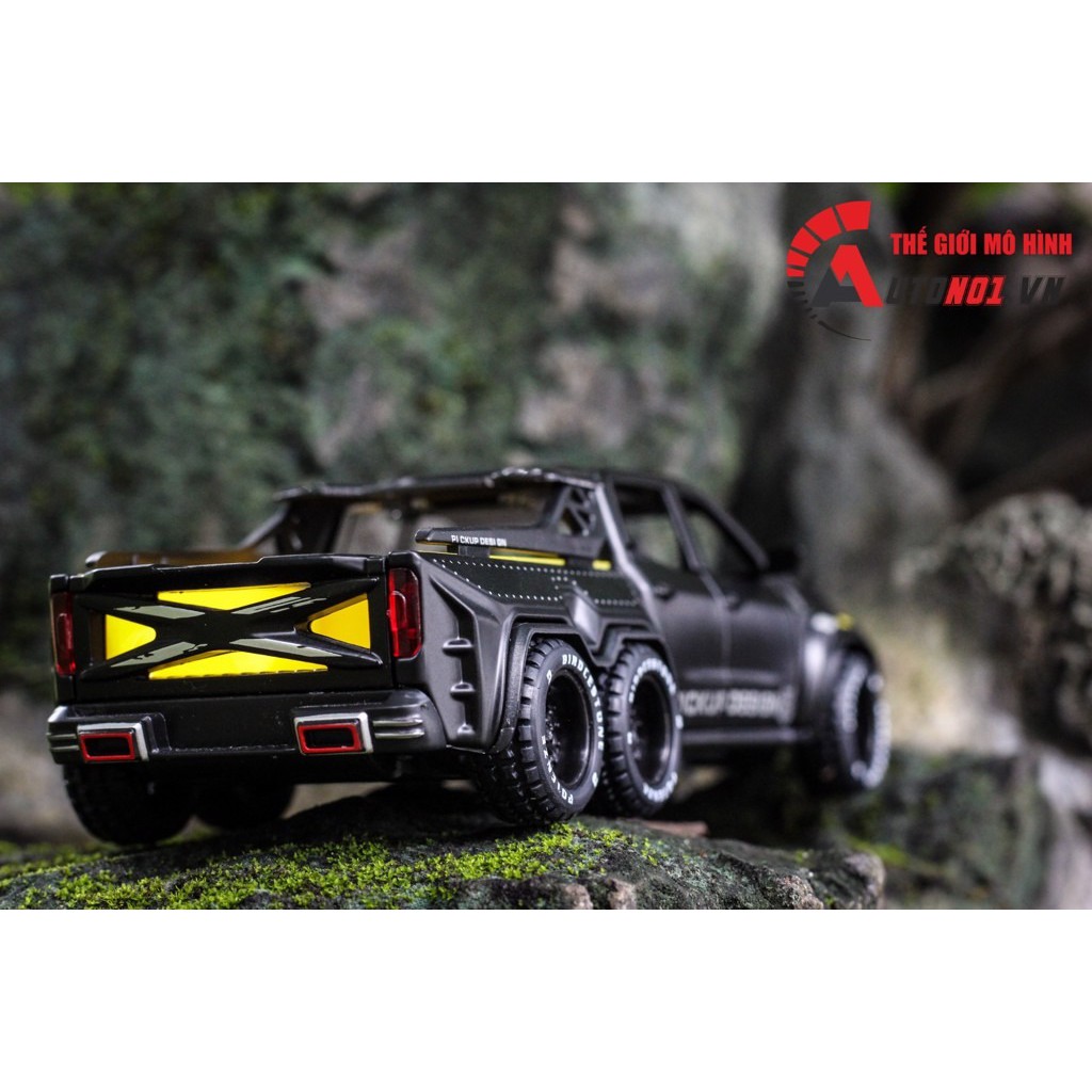 MÔ HÌNH XE MERCEDES X-CLASS 6X6 BLACK 1:32 CHIMEI MODEL 6927