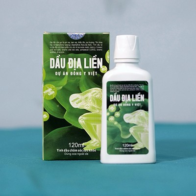 Dầu xoa bóp - Dầu địa liền 120ml- dùng cho thoái hoá cơ xương khớp