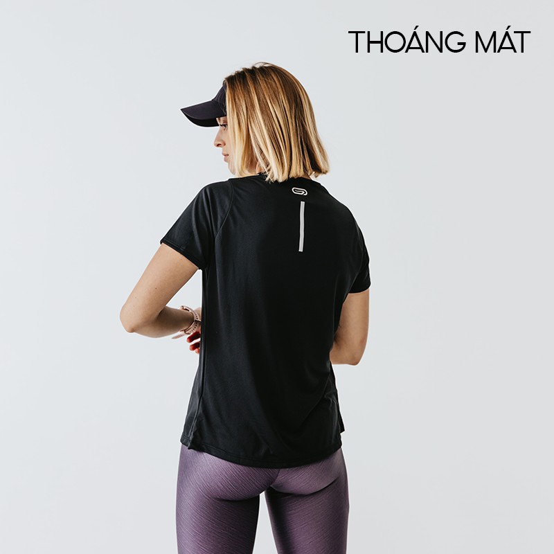 Áo thun thể thao nữ DECATHLON run dry chuyên chạy bộ, nhanh khô - nhiều màu