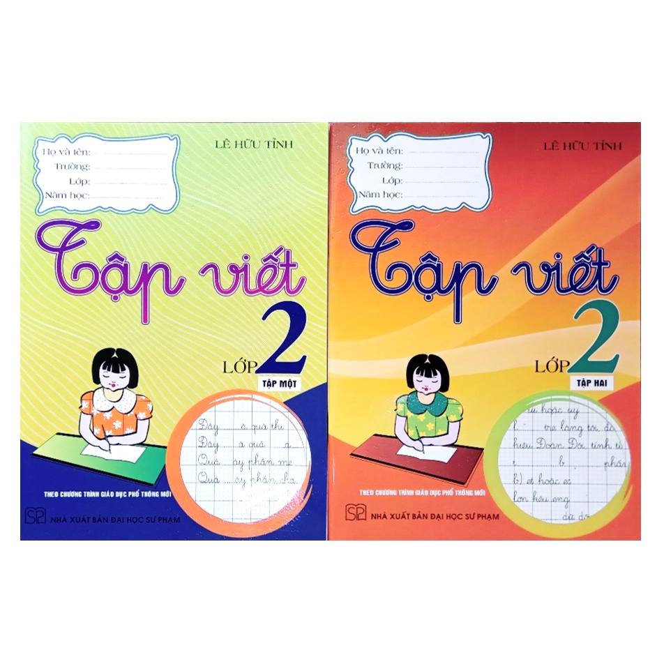 Sách - Combo Tập viết lớp 2 - tập 1 + 2 (theo chương trình giáo dục phổ thông mới)