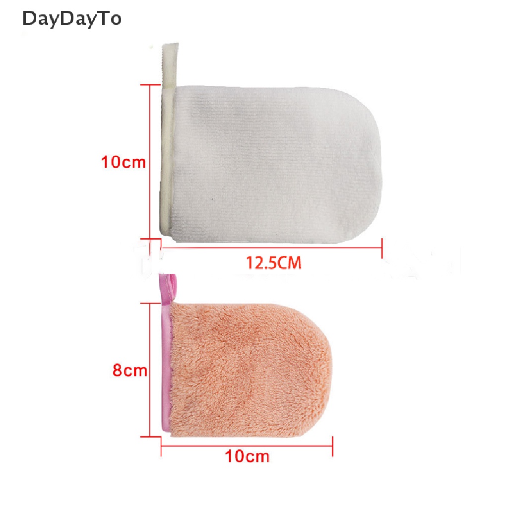 Găng Tay Tẩy Trang Daydoytto Bằng Sợi Microfiber Mềm Mại Có Thể Tái Sử Dụng